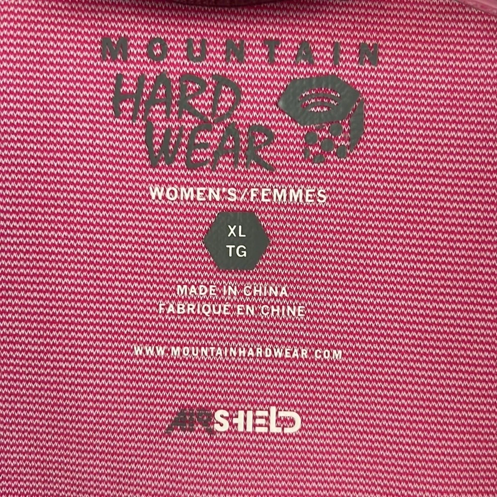 Mountain Hardware Bright Pink and Black Jacket XL